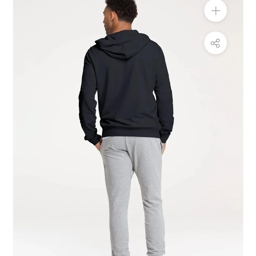 Swet Tailor Navy Lightweight Swet Hoodie Men’s Sweatshirt